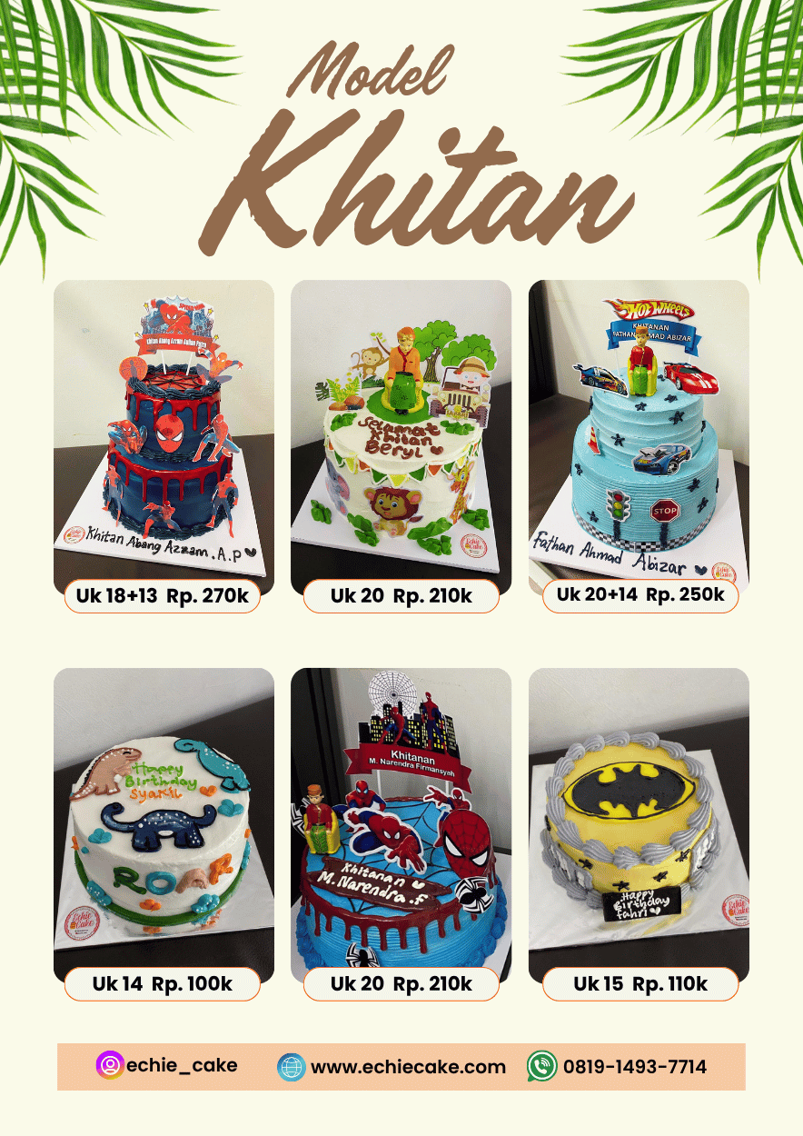 Bento Cake Minimalis