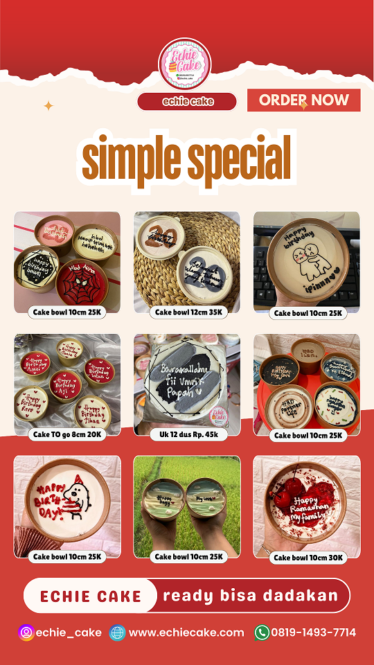 Model Cake Echie Cake